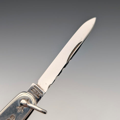 1958 年英國復古純銀手柄多功能工具 George Ibberson